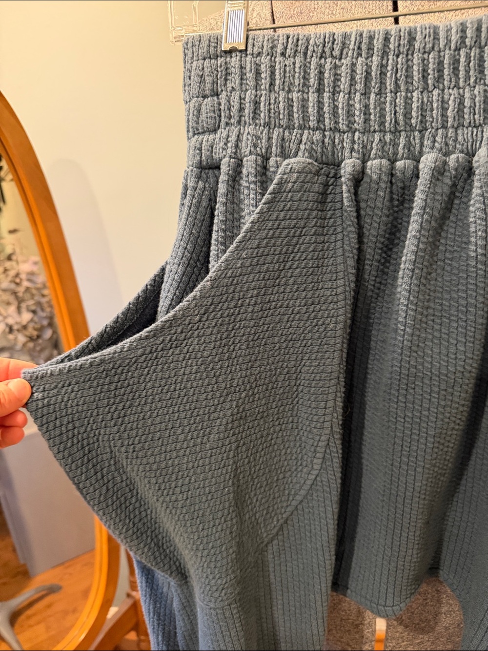 Free People Waffle Harem Pants - Picture 3 of 12